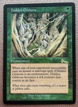 Hidden gibbons MTG Magic the gathering - Image 1