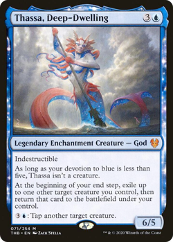 Thassa, Deep-Dwelling - Theros Beyond Death (THB) - Image 1