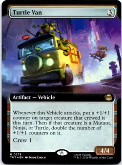 Turtle Van (Extended Art) (Foil) Teenage Mutant Ninja Turtles, 278 NM - Image 1