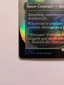 Ohran Frostfang (Borderless) Commander Masters Foil - Image 2