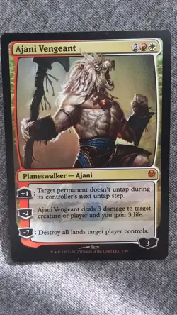 Ajani Vengeant *FOIL* - Duel Decks - Magic the Gathering - MTG - Image 1
