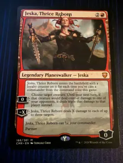 MTG Jeska, Thrice Reborn Commander Legends Regular NM - Image 1