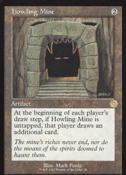 Howling Mine 20 The Brothers' War: Retro Frame Artifacts Magic: The Gathering MP - Image 1