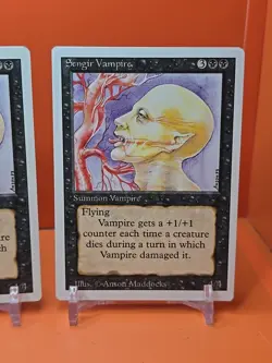 ⚫⚫⚫ (4) 1994 MAGIC The Gathering SENGIR VAMPIRE REVISED 3RD EDITION PLAYED⚫1 - Image 5