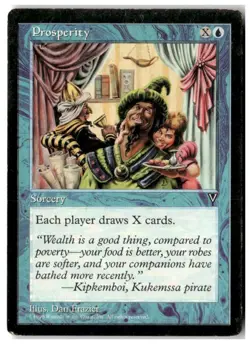 MTG Prosperity - Visions Heavily Played English - Image 1