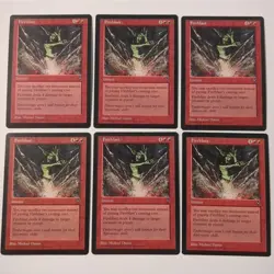 6 Fireblast Visions MTG - Image 1