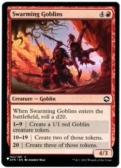 Swarming Goblins - The List Reprints - Mystery Booster 2 - MTG - NM/M - Image 1