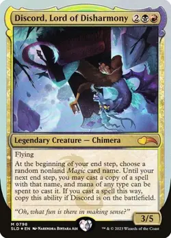 Discord, Lord of Disharmony SLD NM MTG - Image 1