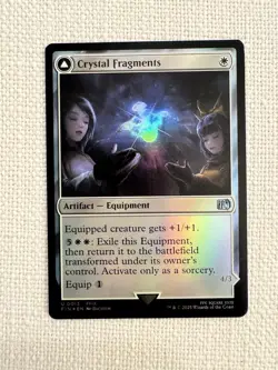Crystal Fragments Foil U0013 Final Fantasy MTG Magic the Gathering NM - Image 1