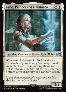 Ashe, Princess of Dalmasca - Foil - Final Fantasy #0007 MTG Magic The Gathering - Image 1