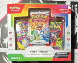Pokemon First Partner Illustration Collection Series 1 Box - Image 1