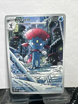 Weavile 228/217 - 2026 Ascended Heroes Illustration Rare Holo Pokemon Card NM - Image 1