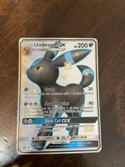 BGS 9 Pokemon Hidden Fates Shiny Vault - Umbreon GX SV69/SV94 - Image 1