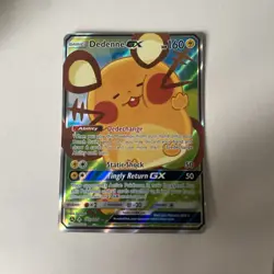 Pokemon TCG Dedenne GX Pokemon Trainer's Tool Kit 195 A/214 Holo Promo Mint - Image 1