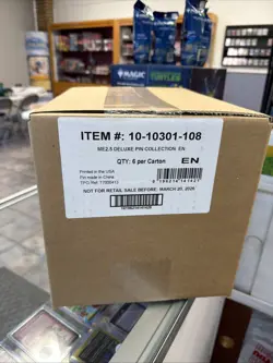 Pokemon Mega Evolution Ascended Heroes Deluxe Pin Collection Sealed Case - Image 1
