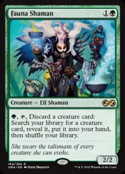 MTG English Fauna Shaman NM Normal Ultimate Masters - Image 1