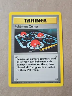 Pokemon Center 85/102 Uncommon Pokemon Trainer 1999 TCG Pack Fresh - Image 1