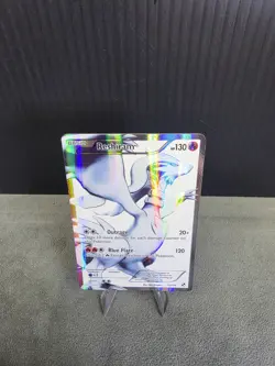 Reshiram 113/114 Pokemon TCG 2011 Black & White Ultra Rare Full Art CHASE NM/LP - Image 5
