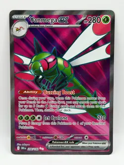 Yanmega ex 206/182 Destined Rivals NM Ultra Rare Holo Pokemon TCG - Image 1
