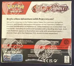 1 x Pokemon SCALET VIOLET BASE set 36 count Booster BOX SEALED NEW - Image 2
