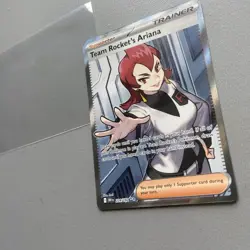 Team Rocket's Ariana 224/182 Ultra Rare Destined Rivals Pokemon NM - Image 3