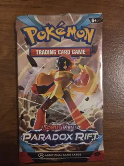 Heavy Pokemon Paradox Rift (22.23gs!) Booster Pack Factory Sealed - Image 2
