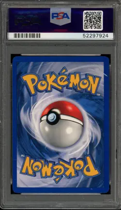 Pokemon Poliwrath Base Set Shadowless Holo Rare #13 PSA 9 Mint - Image 2