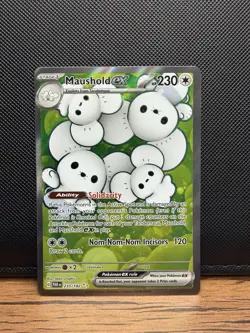 Pokemon TCG Maushold ex 233/182 Ultra Rare Paradox Rift - Image 1