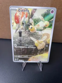Cutiefly 172/162 Temporal Forces Illustration Rare Holo Pokemon TCG - Image 1