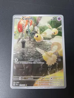 Cutiefly 172/162 Temporal Forces Illustration Rare Holo Pokemon TCG - Image 2