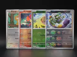 Pokemon SV White Flare Pokeball Holo Lot Of 4 - Image 1