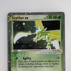 Pokemon Scyther ex 102/109 EX Ruby & Sapphire Ultra Rare Holo 2003 - Image 2