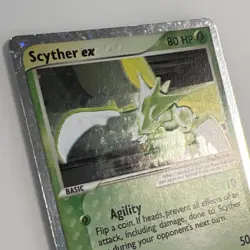 Pokemon Scyther ex 102/109 EX Ruby & Sapphire Ultra Rare Holo 2003 - Image 3