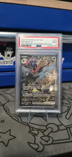 Greninja ex #132 SVP Special Illustration Rare PSA 9 MINT 2024 Pokemon - Image 1
