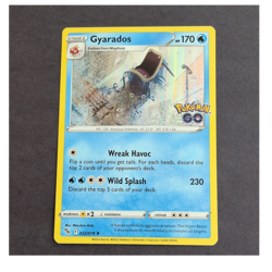 Pokemon Gyarados Holo Rare 022/078 Pokemon GO Stage 1 2022 HP170 - Image 1