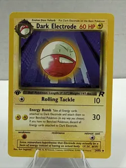 Pokemon 1st Edition Team Rocket (2000) - Dark Electrode 34/82 - Uncommon - Image 1