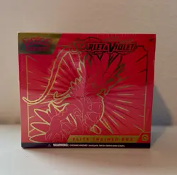 Pokemon TGC Scarlet and Violet Elite Trainer Box ETB Koraidon NEW NIB SEALED - Image 1
