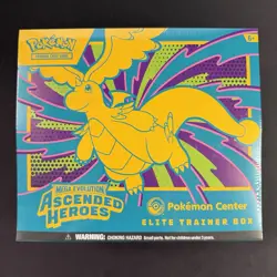 2026 Pokemon Ascended Heroes ME Pokemon Center Elite Trainer Box (SEALED) - Image 1