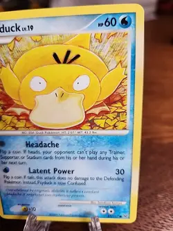 Psyduck 87/127 Platinum Regular LP-NM Midera 2009 Pokemon TCG - Image 3