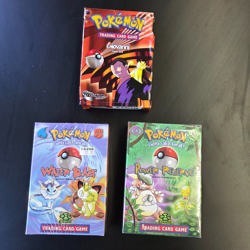 Pokemon TCG Jungle 1999 Sealed Starter Theme Decks & Giovanni Theme Deck Box - Image 1