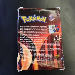 Pokemon TCG Jungle 1999 Sealed Starter Theme Decks & Giovanni Theme Deck Box - Image 4
