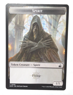 Spirit Token 0018 Ravnica Remastered MTG Magic the Gathering NEAR MINT NM - Image 1