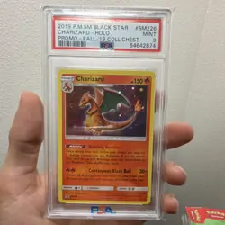 Pokemon Charizard Black Star Promo SM226 Holo PSA 9 Fall '19 Chest 2019 - Image 1