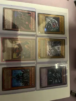 Yugioh Collection (Blue Eyes White Dragon, Dark Magician, Elemental Hero) - Image 1