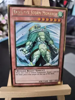 1x Yu-Gi-Oh! Raiza The Storm Monarch - PGLD-EN062 - Gold Rare - 1st Edition - NM - Image 1