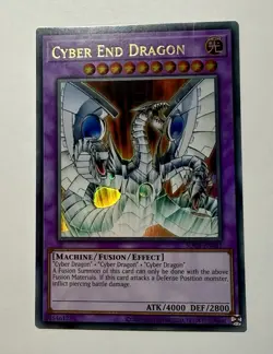 Cyber End Dragon - SDCS-EN041 - Ultra Rare - Unlimited Edition Near Mint Yugioh - Image 1