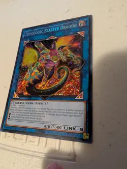 topologic blaster dragon BRPO-EN046 secret rare yugioh - Image 1