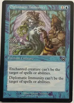Diplomatic Immunity [Mercadian Masques] Magic MTG ✅NM - Image 1