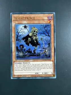 Yugioh - Wightprince - Rare - MAGO - 1st - Image 1