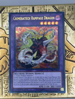 Yu-Gi-Oh! Chimeratech Rampage Dragon LEDD-ENB29 1st Edition NM - Image 1